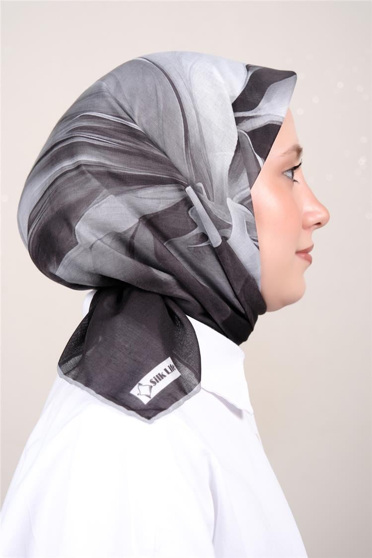 Silk Life Firuze Soft Eşarp 1715-8