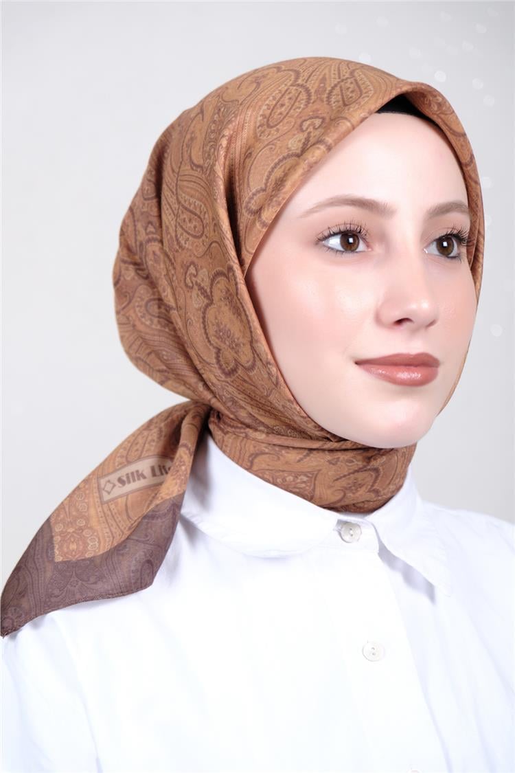 Silk Life Firuze Soft Eşarp 1716-2