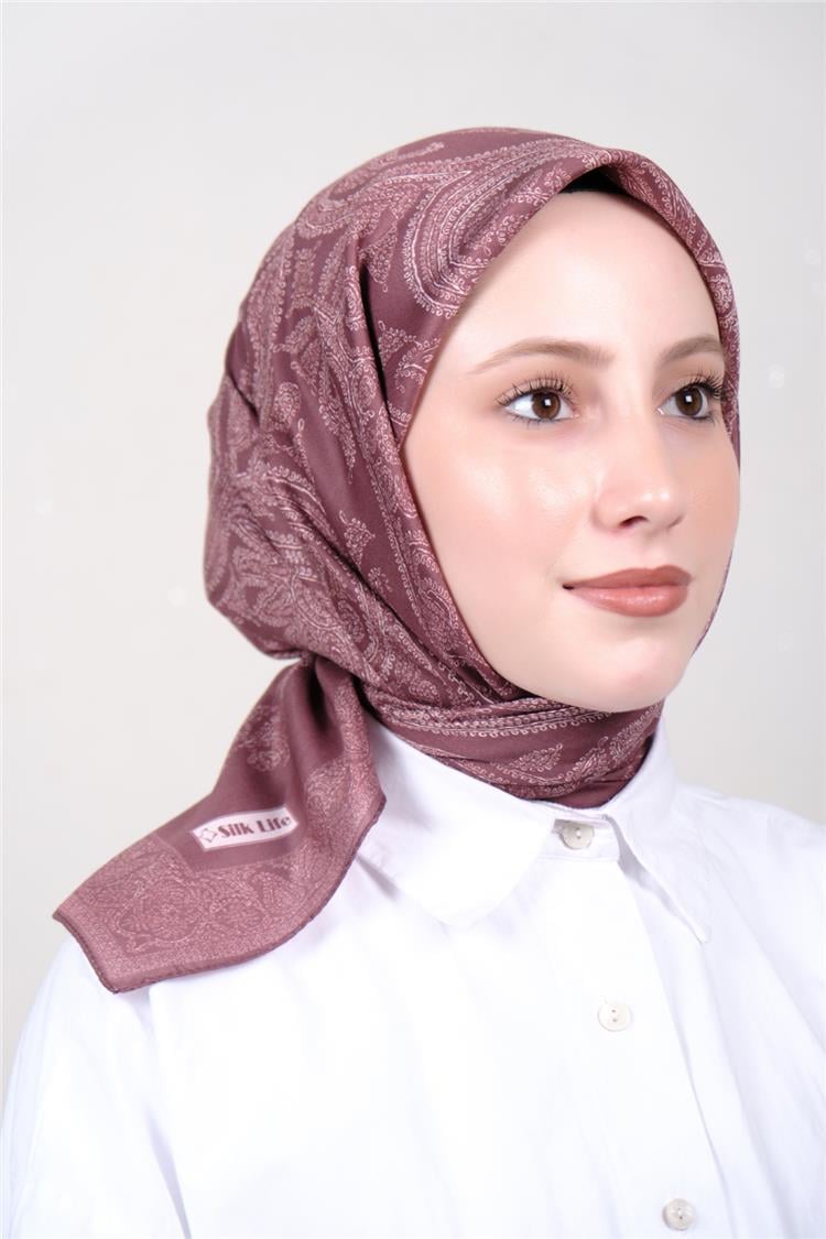 Silk Life Firuze Soft Eşarp 1719-12