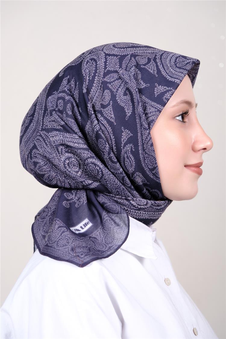Silk Life Firuze Soft Eşarp 1719-2