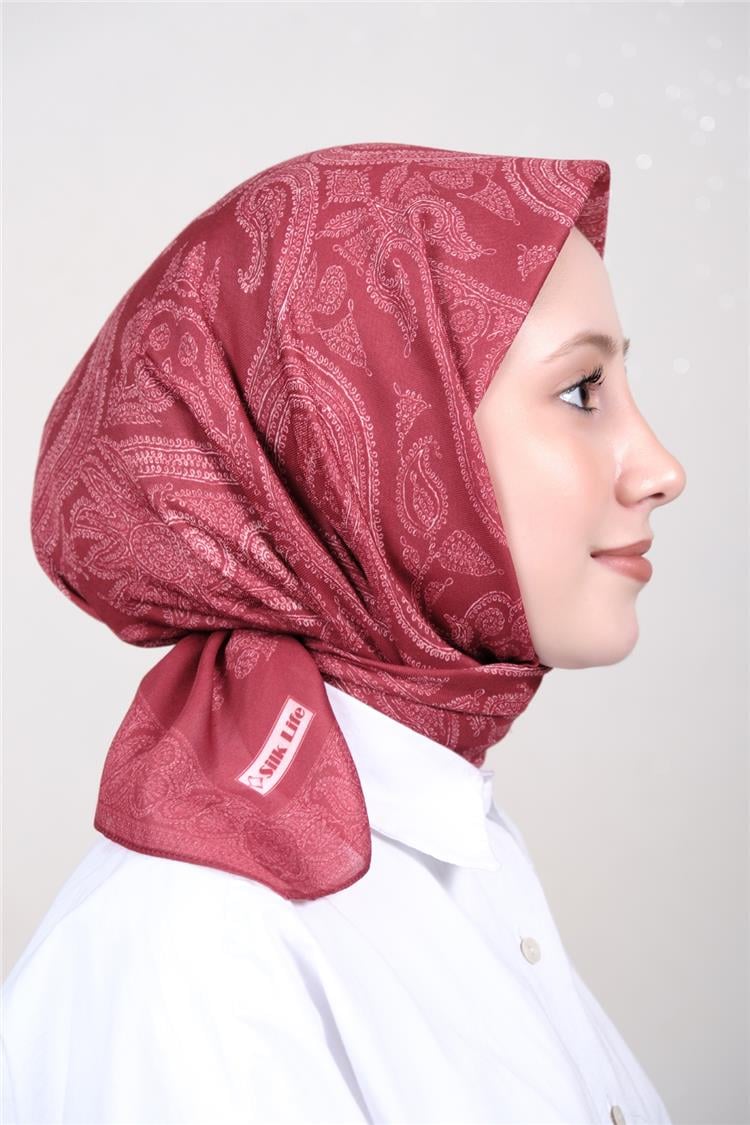 Silk Life Firuze Soft Eşarp 1719-3