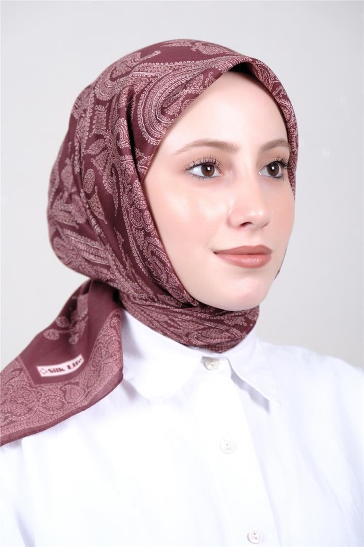 Silk Life Firuze Soft Eşarp 1719-8 