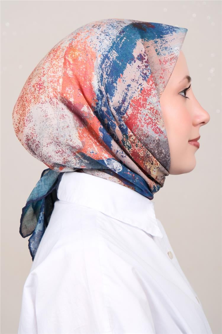 Silk Life Firuze Soft Eşarp 1720-12