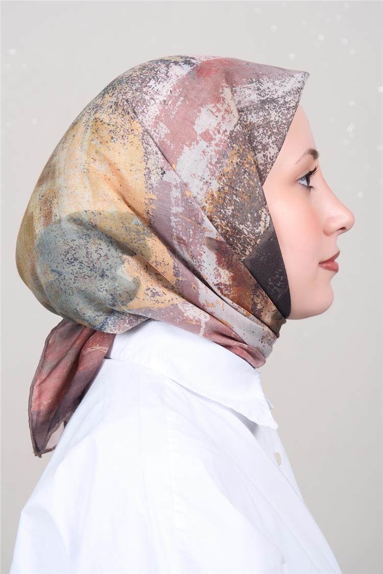 Silk Life Firuze Soft Eşarp 1720-6
