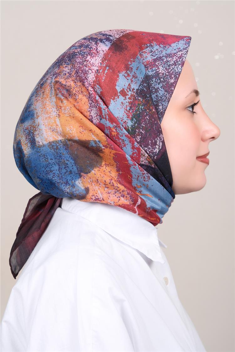 Silk Life Firuze Soft Eşarp 1720-8