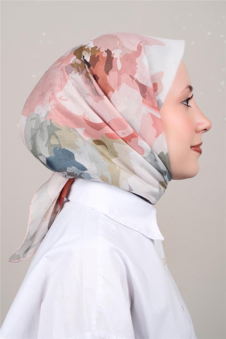 Silk Life Firuze Soft Eşarp 1722-3