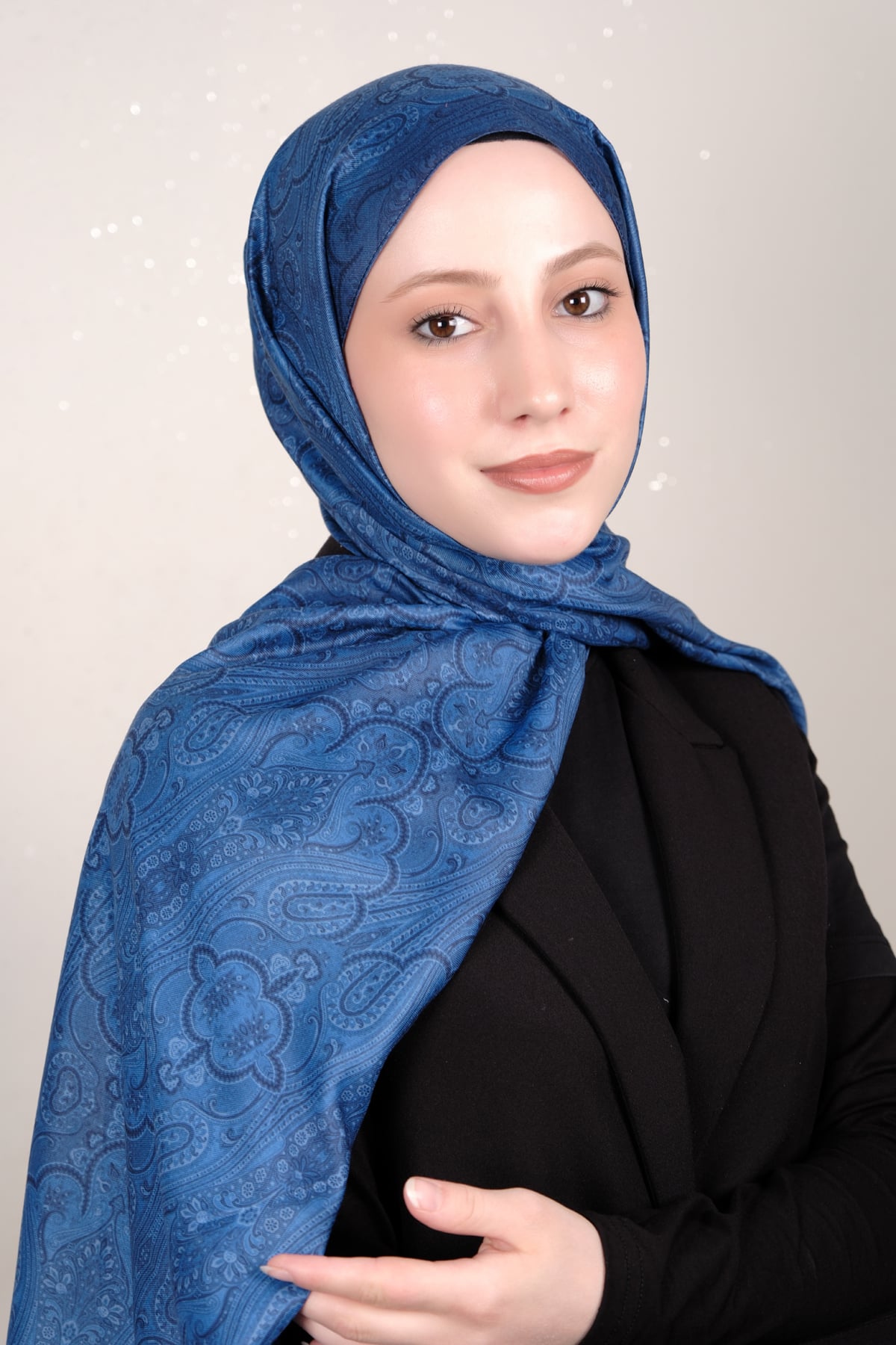 Silk Life Firuze Soft Şal 1510-3