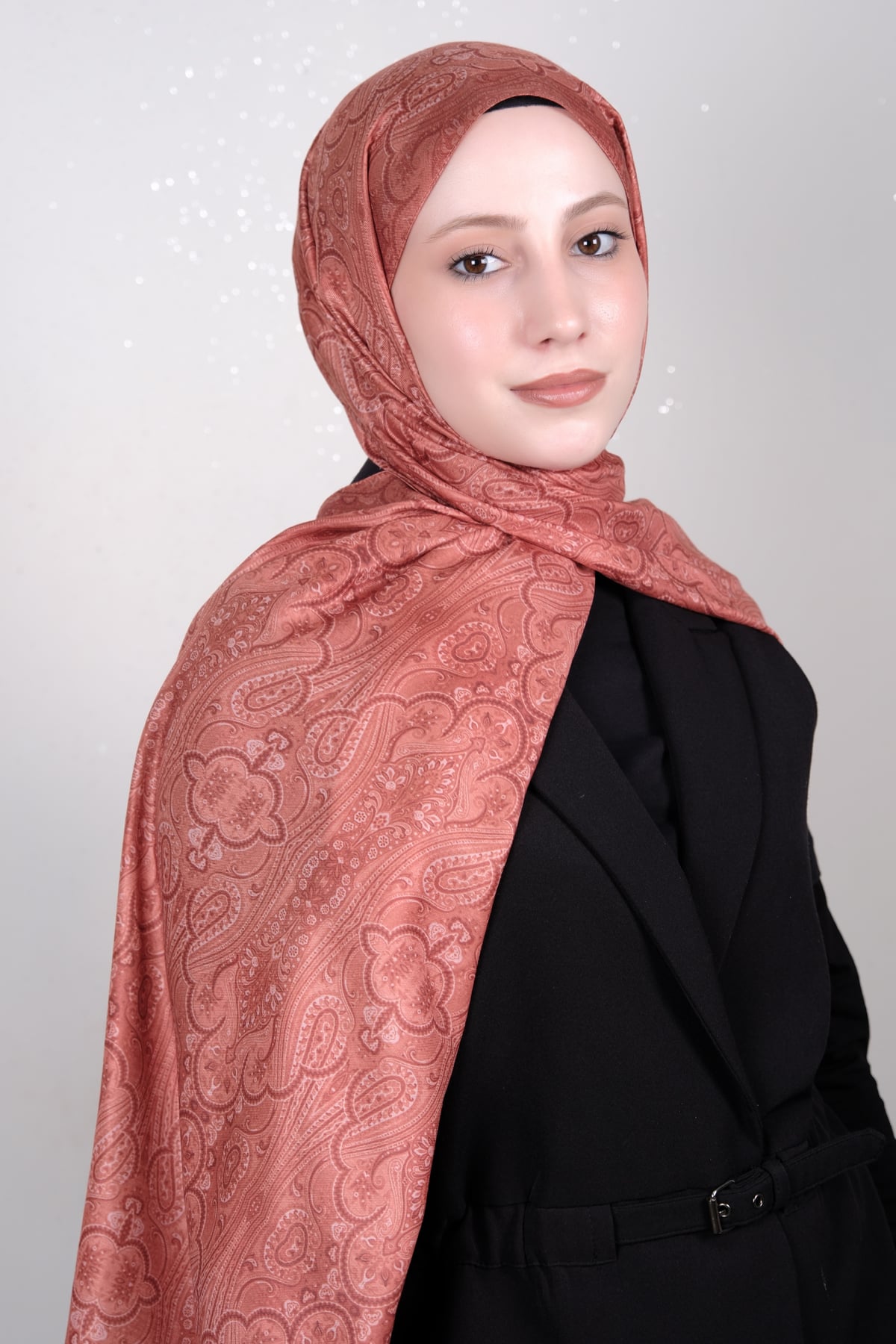 Silk Life Firuze Soft Şal 1510-5  