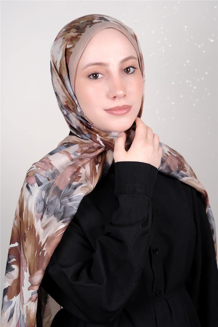 Silk Life Firuze Soft Şal 1511-3