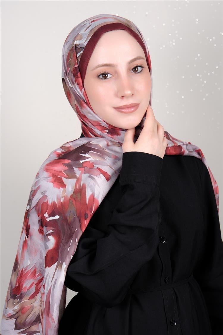 Silk Life Firuze Soft Şal 1511-7