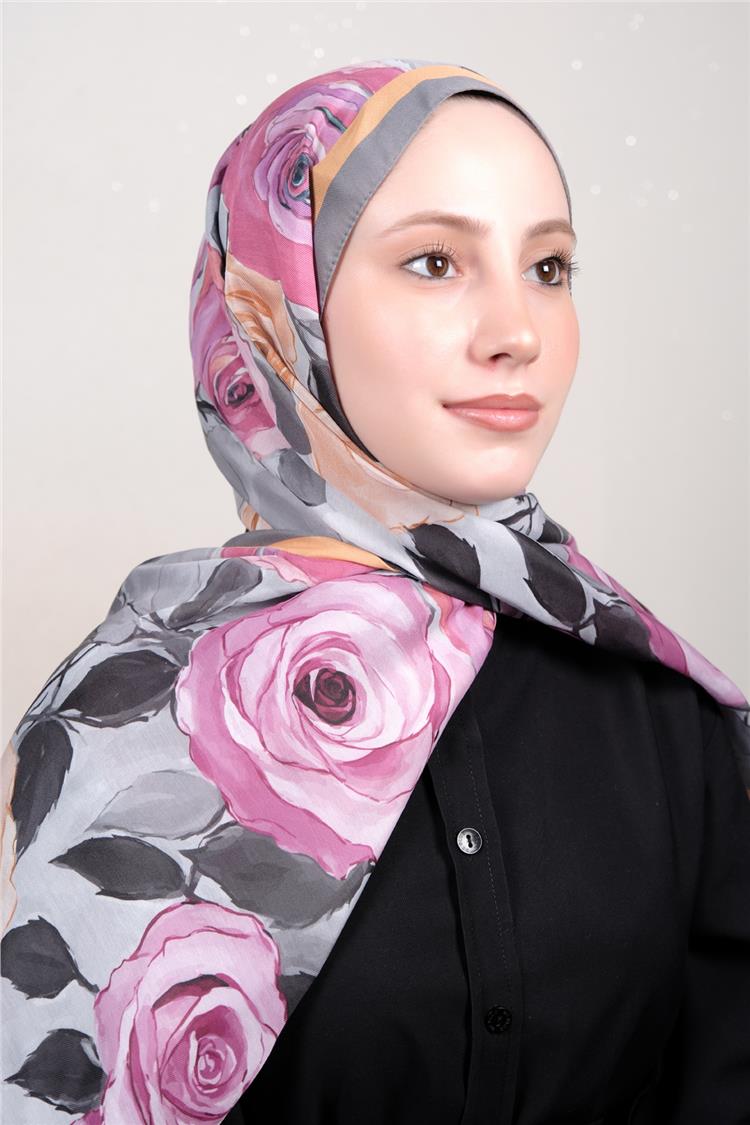 Silk Life Firuze Soft Şal 1512-3