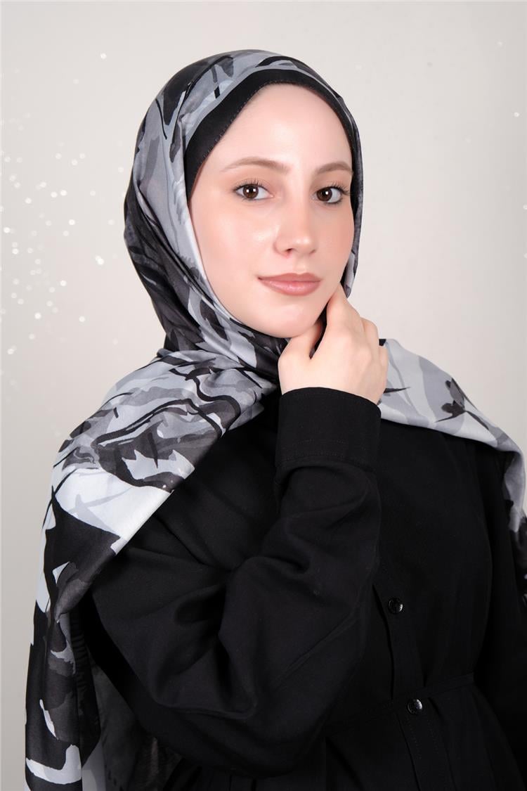 Silk Life Firuze Soft Şal 1513-13