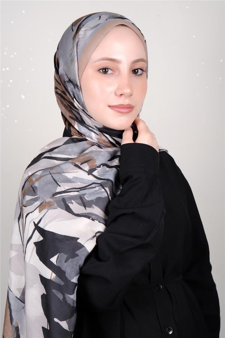 Silk Life Firuze Soft Şal 1513-4