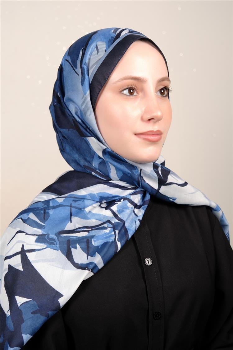 Silk Life Firuze Soft Şal 1513-7