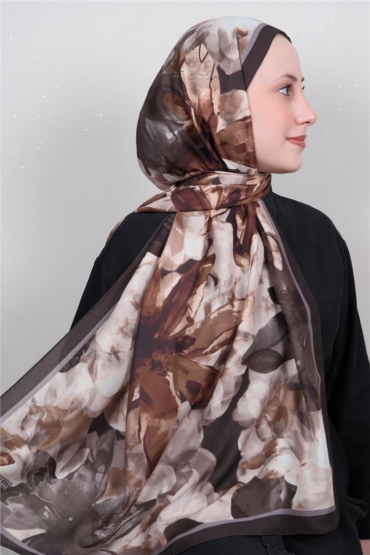 Silk Life Firuze Soft Şal 1517-3