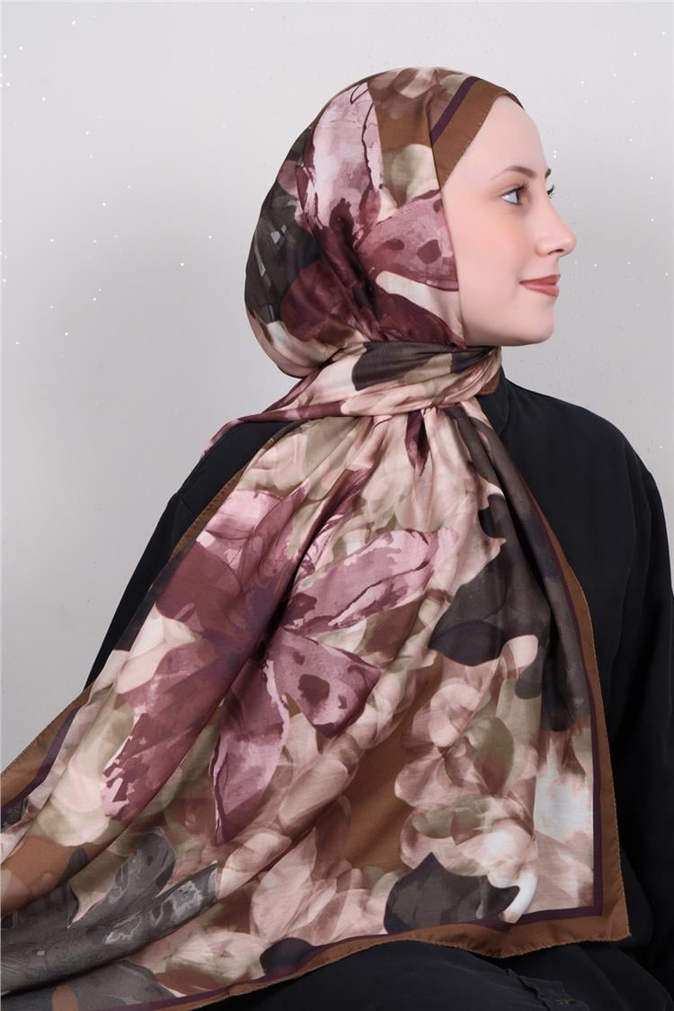 Silk Life Firuze Soft Şal 1517-4
