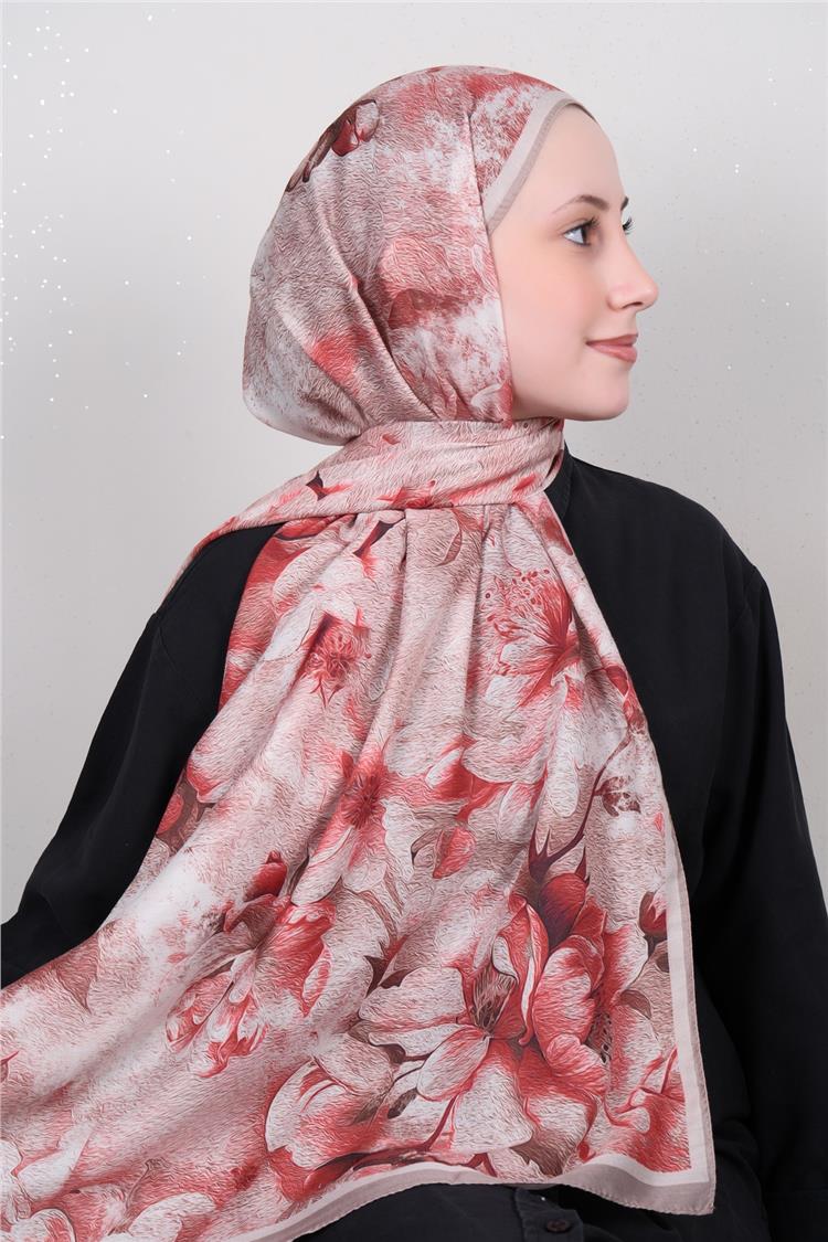 Silk Life Firuze Soft Şal 1518-6