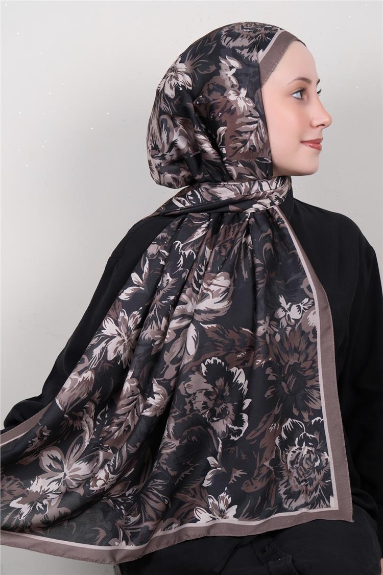 Silk Life Firuze Soft Şal 1519-8