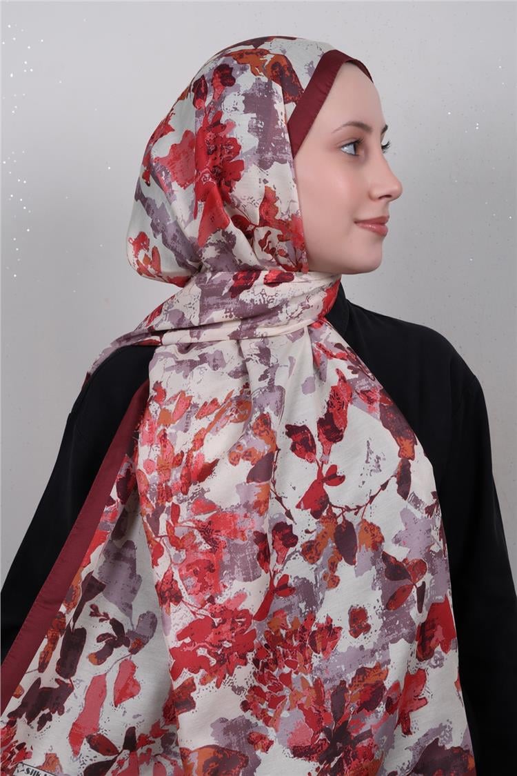 Silk Life Firuze Soft Şal 1525-6