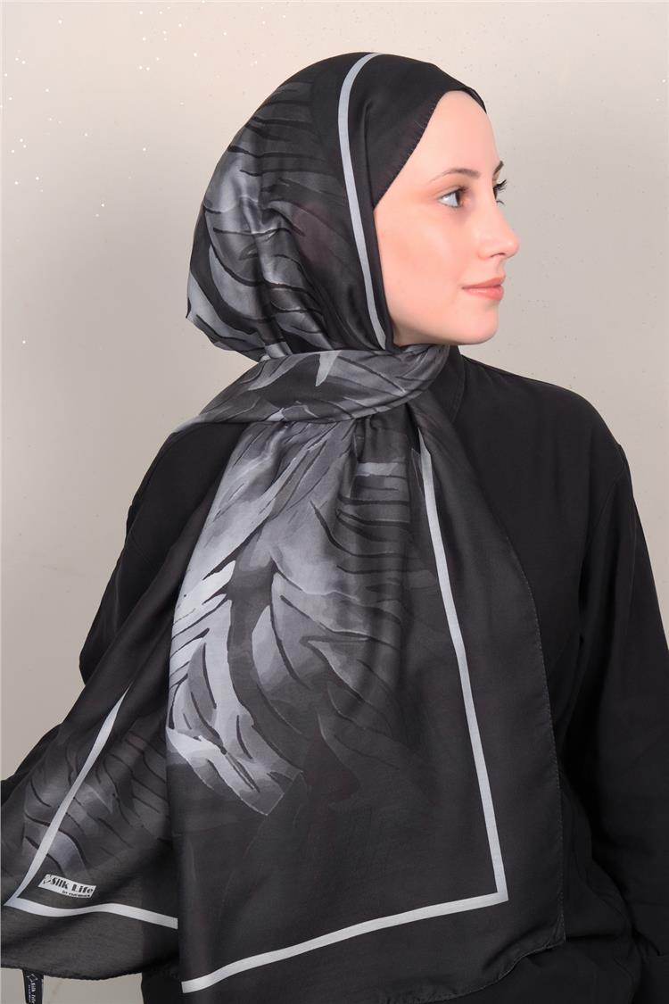 Silk Life Firuze Soft Şal 1531-3