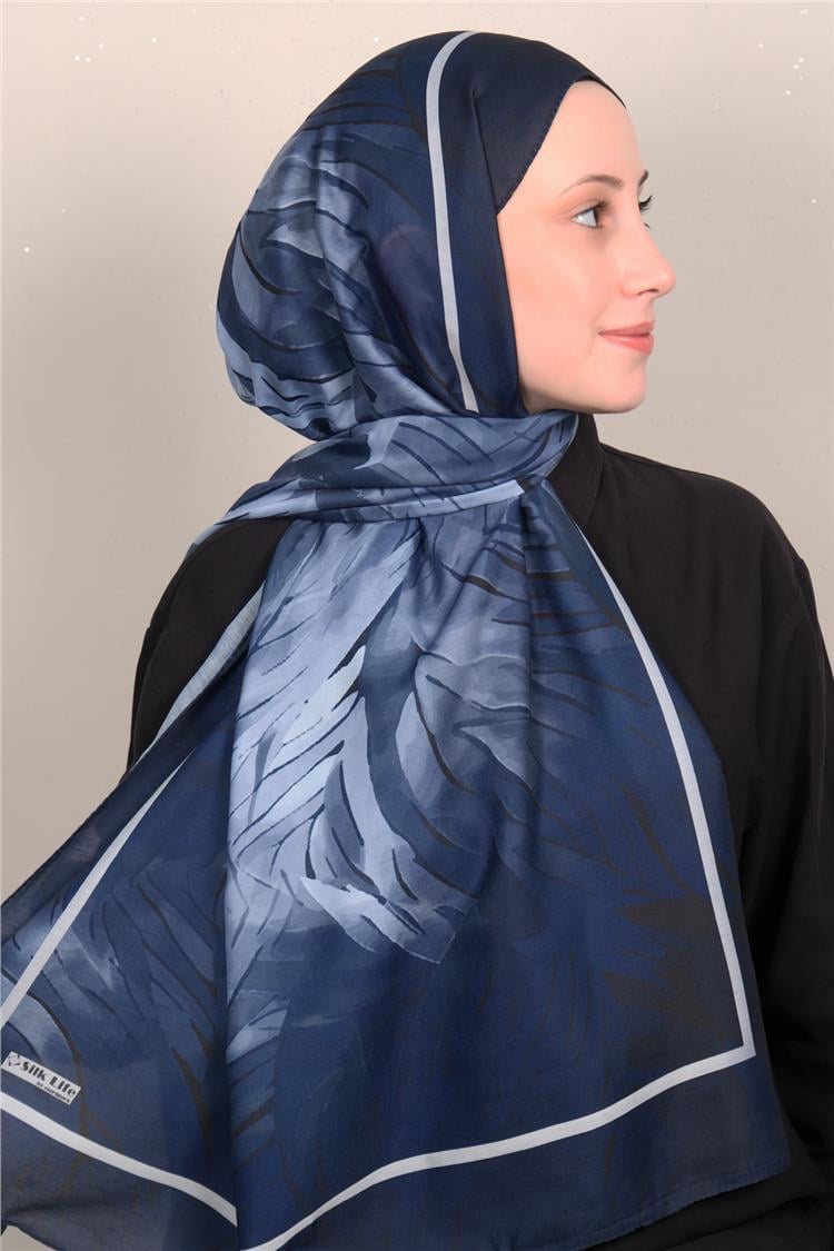 Silk Life Firuze Soft Şal 1531-7