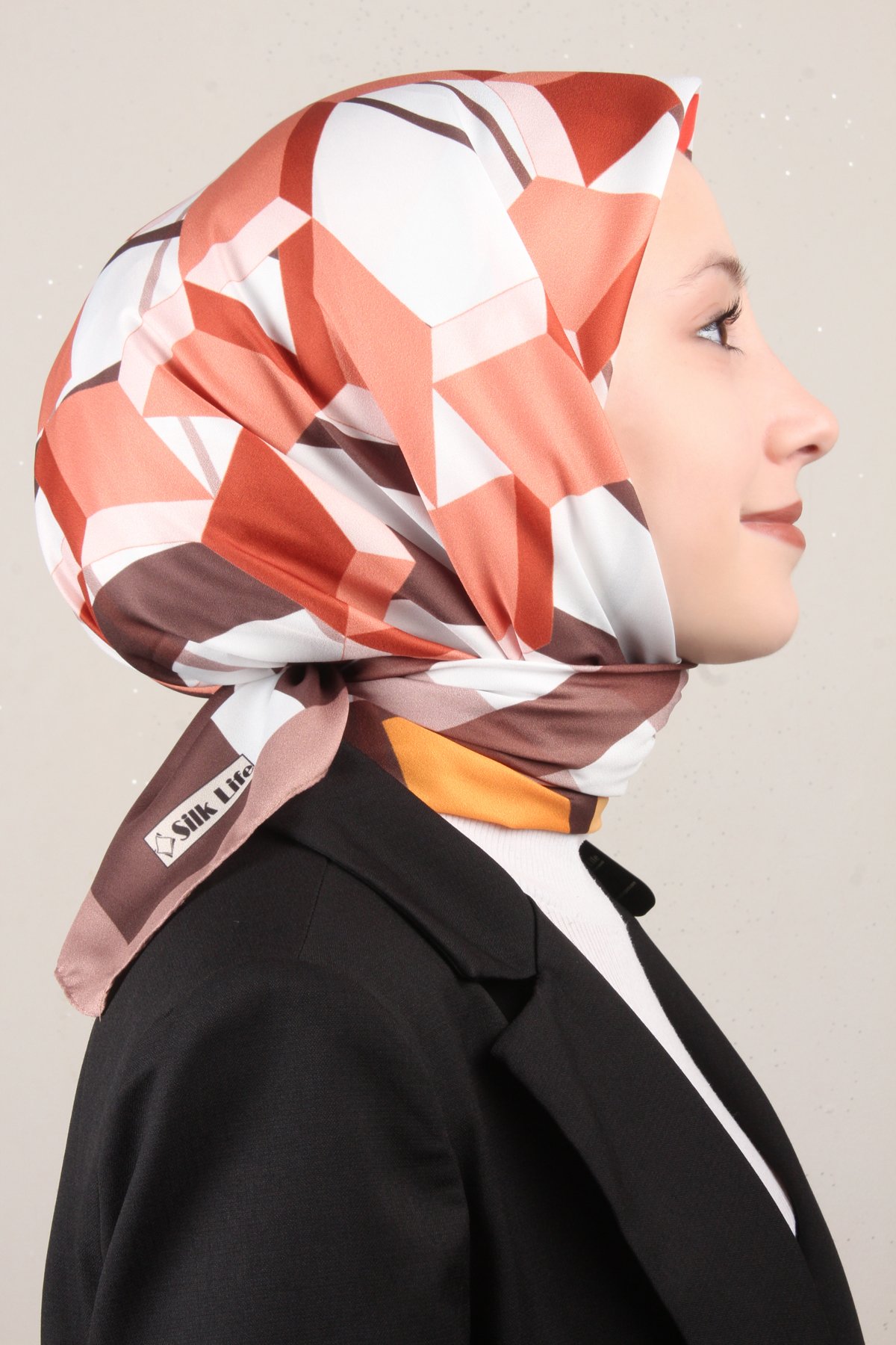 Silk Life Lotus Eşarp 4126-12