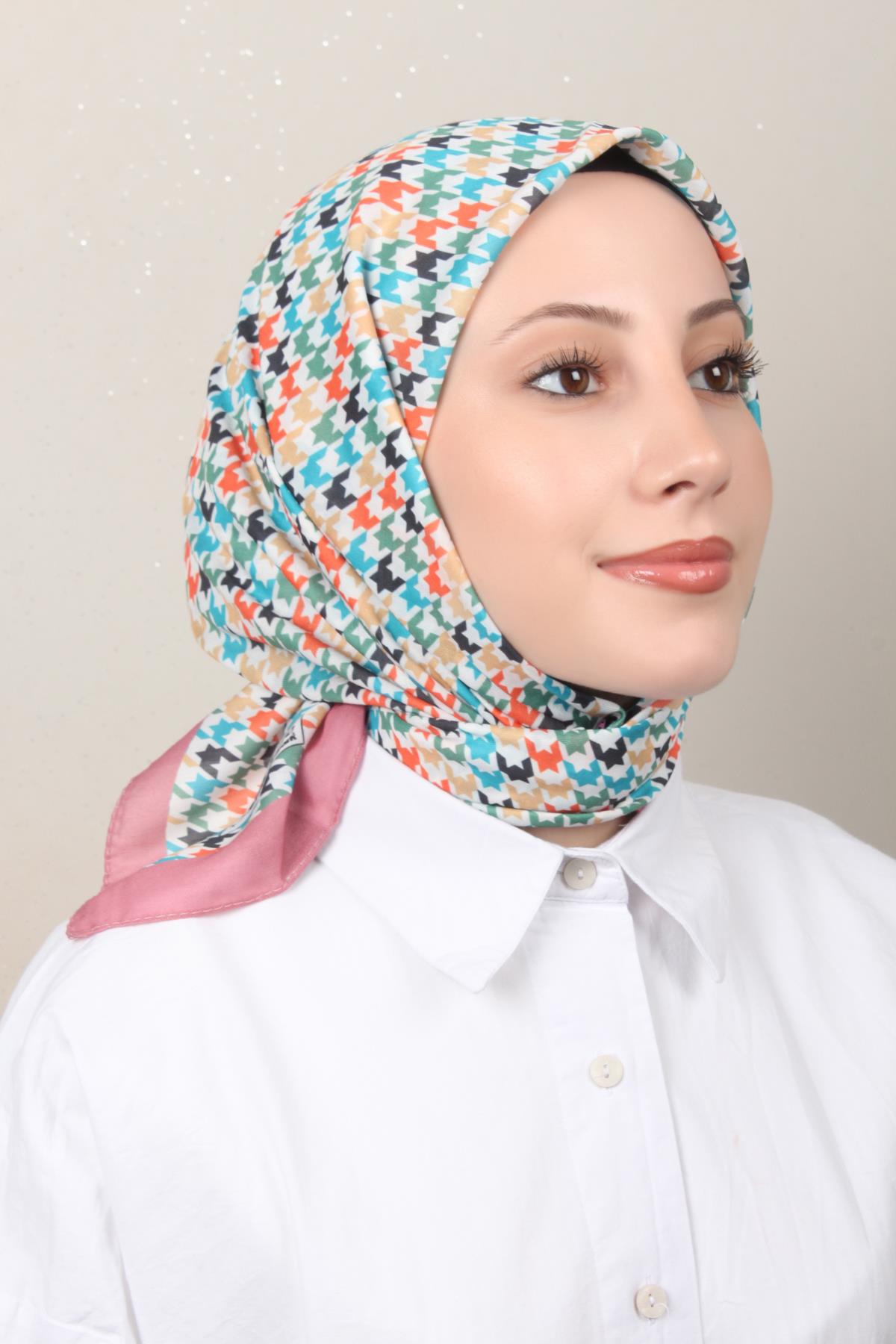 Silk Life Soft Pamuk Eşarp 4140-6 