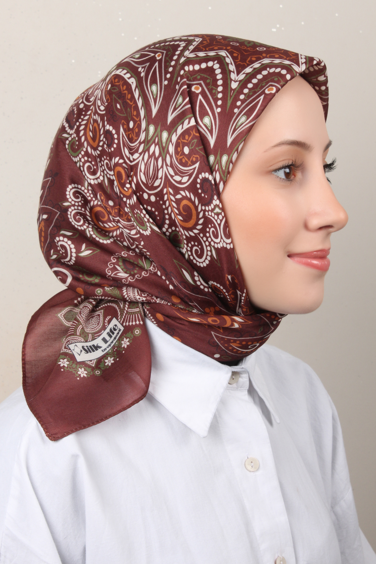 Silk Life Soft Pamuk Eşarp 4145-6