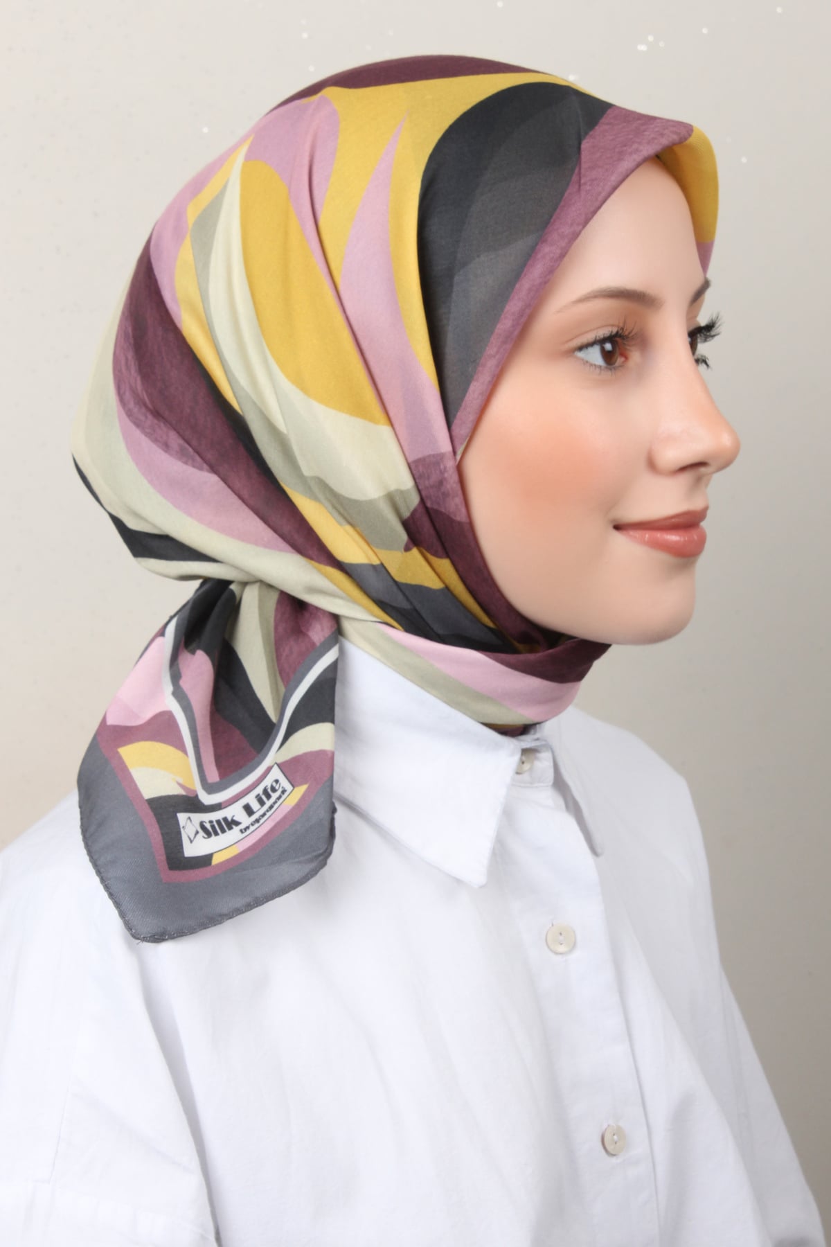 Silk Life Soft Pamuk Eşarp 4146-12