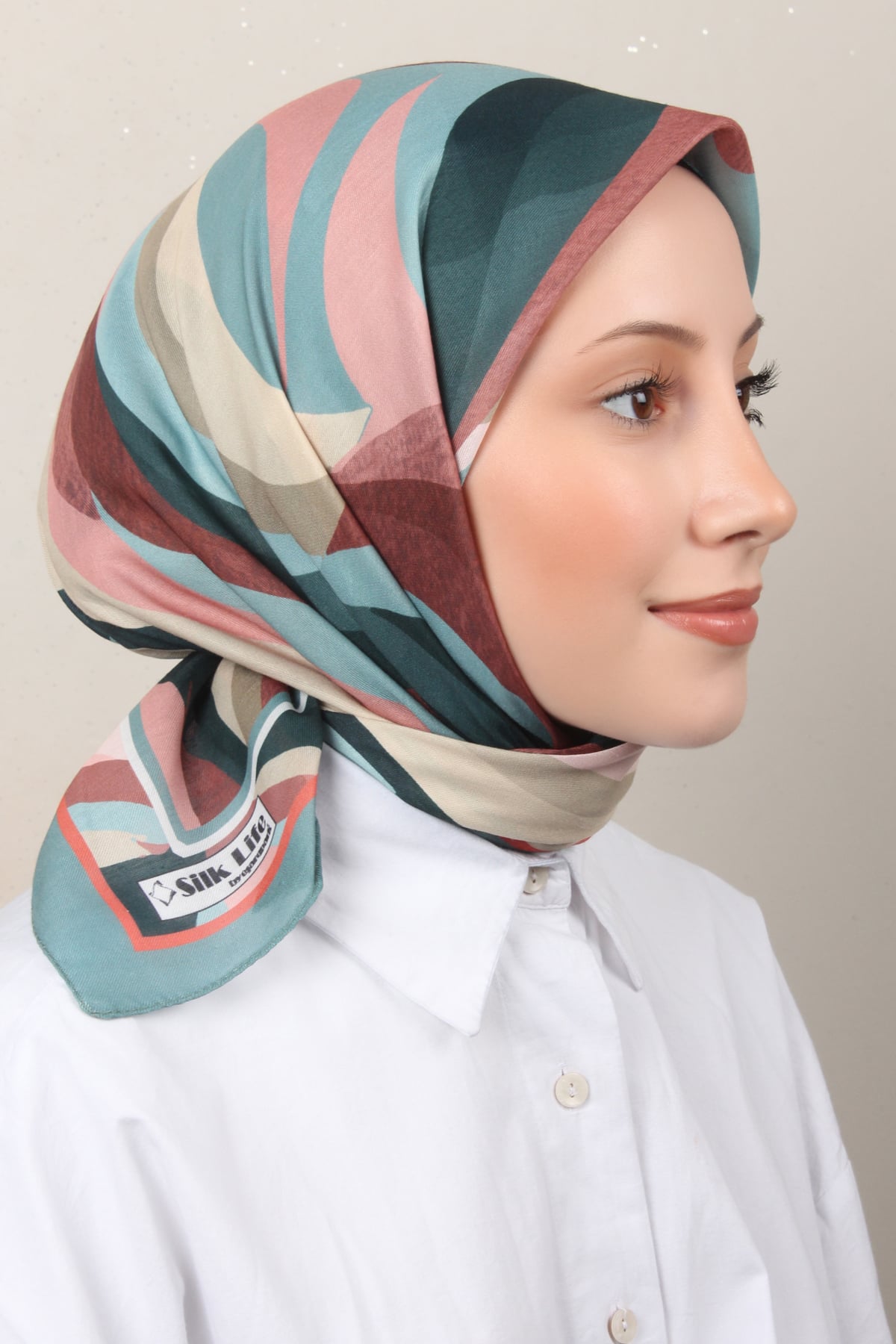 Silk Life Soft Pamuk Eşarp 4146-15