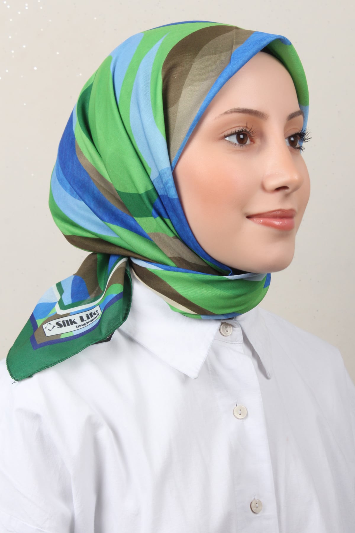 Silk Life Soft Pamuk Eşarp 4146-8