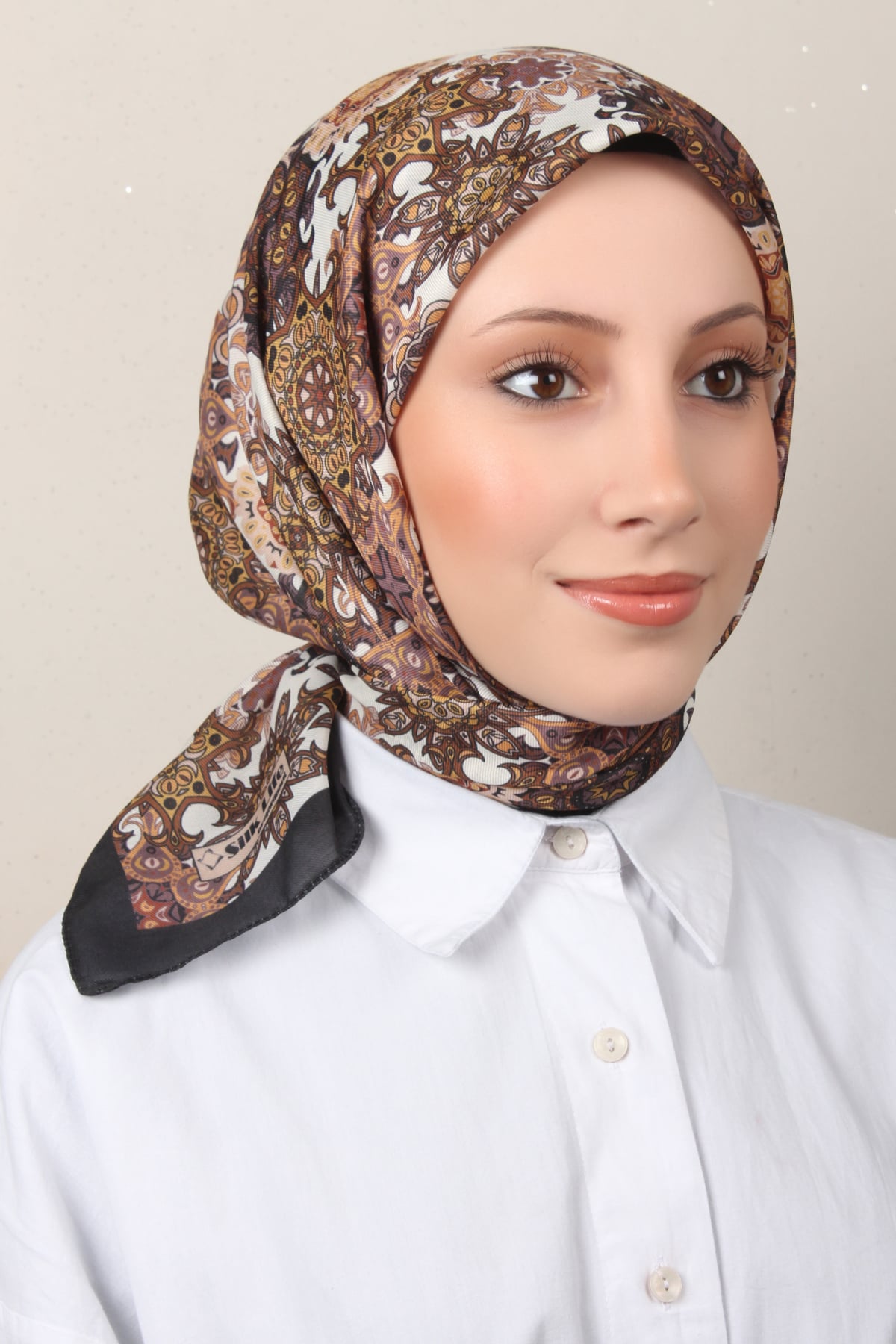 Silk Life Soft Pamuk Eşarp 4148-1