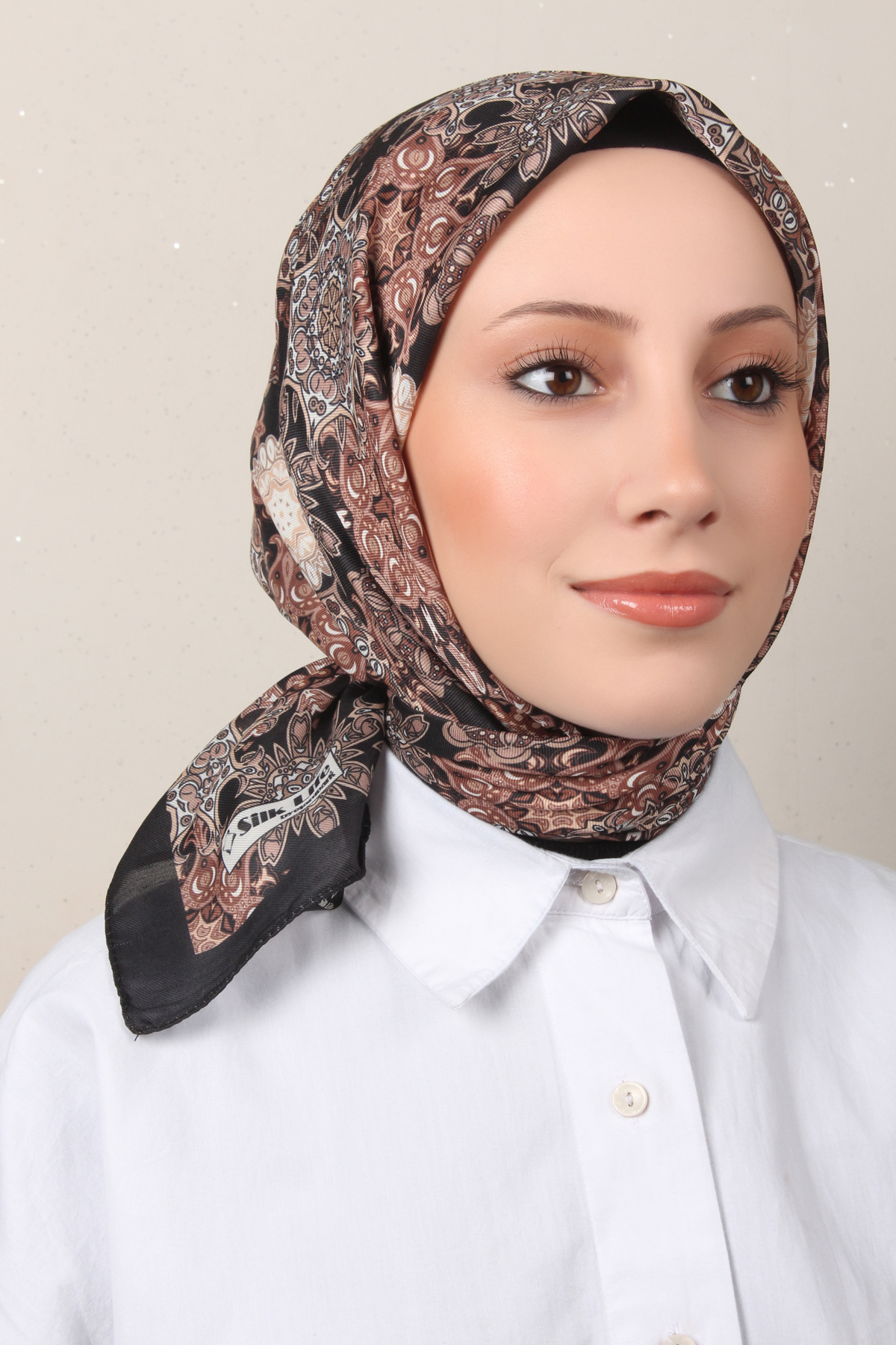 Silk Life Soft Pamuk Eşarp 4148-2