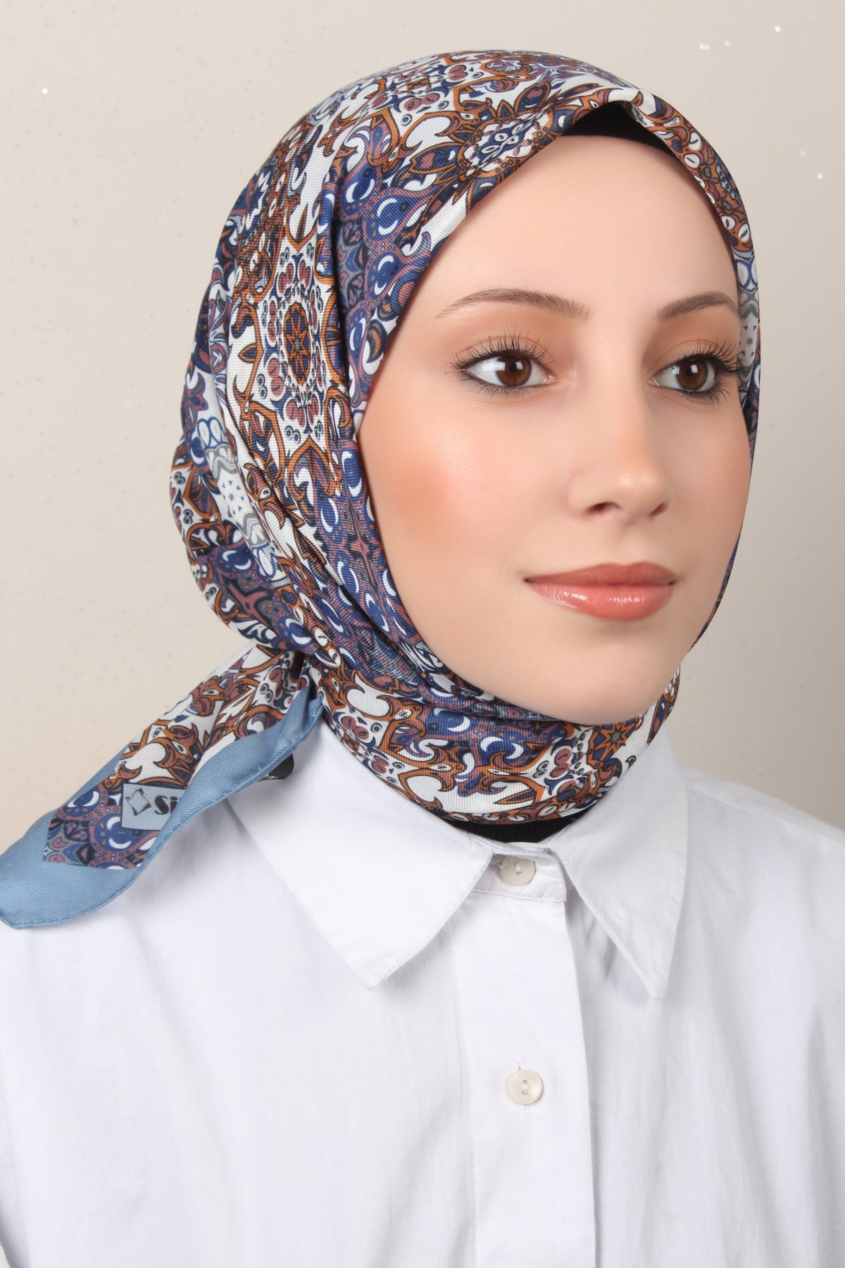 Silk Life Soft Pamuk Eşarp 4148-8