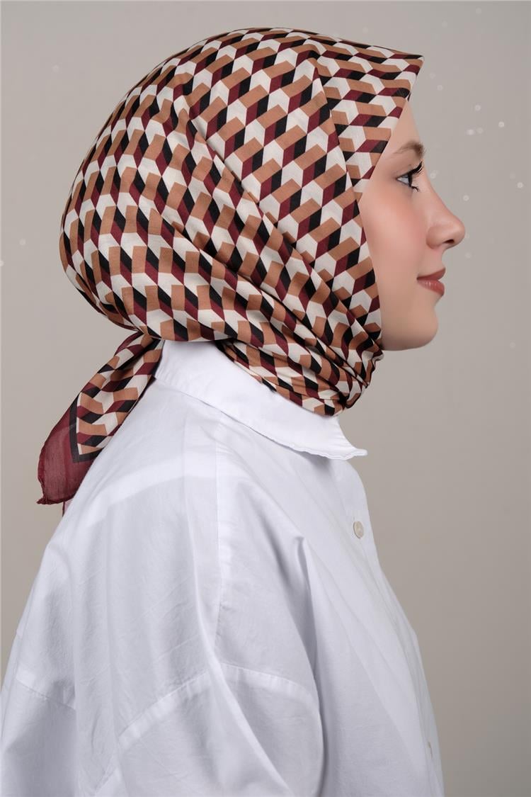 Silk Life Soft Pamuk Eşarp 4305-13 
