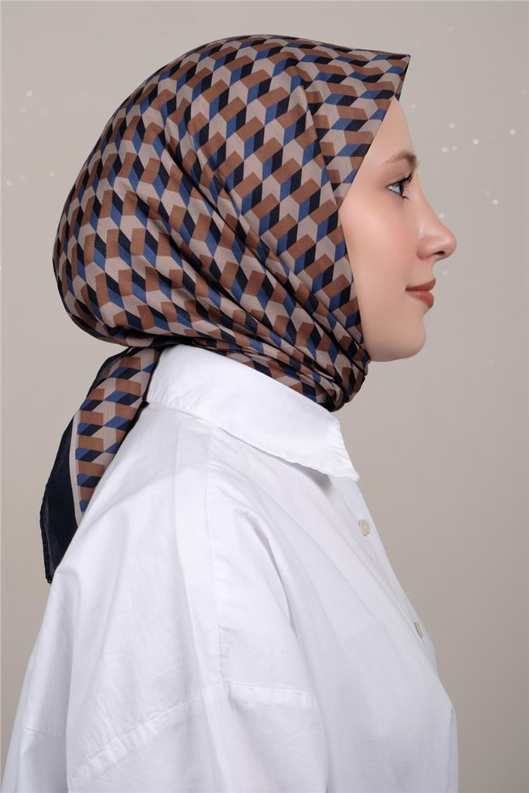 Silk Life Soft Pamuk Eşarp 4305-3