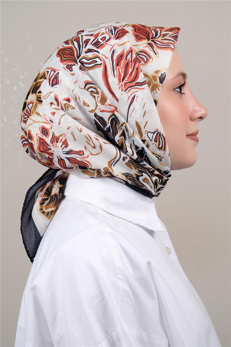 Silk Life Soft Pamuk Eşarp 4306-13 