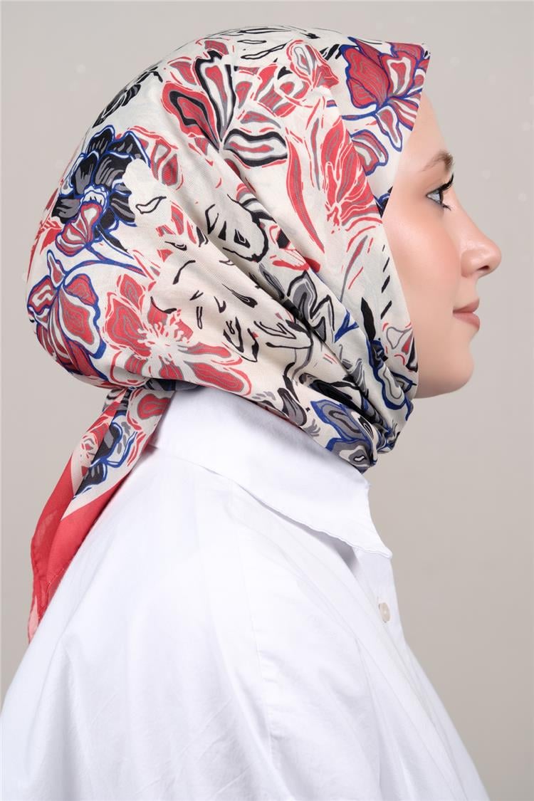Silk Life Soft Pamuk Eşarp 4306-3