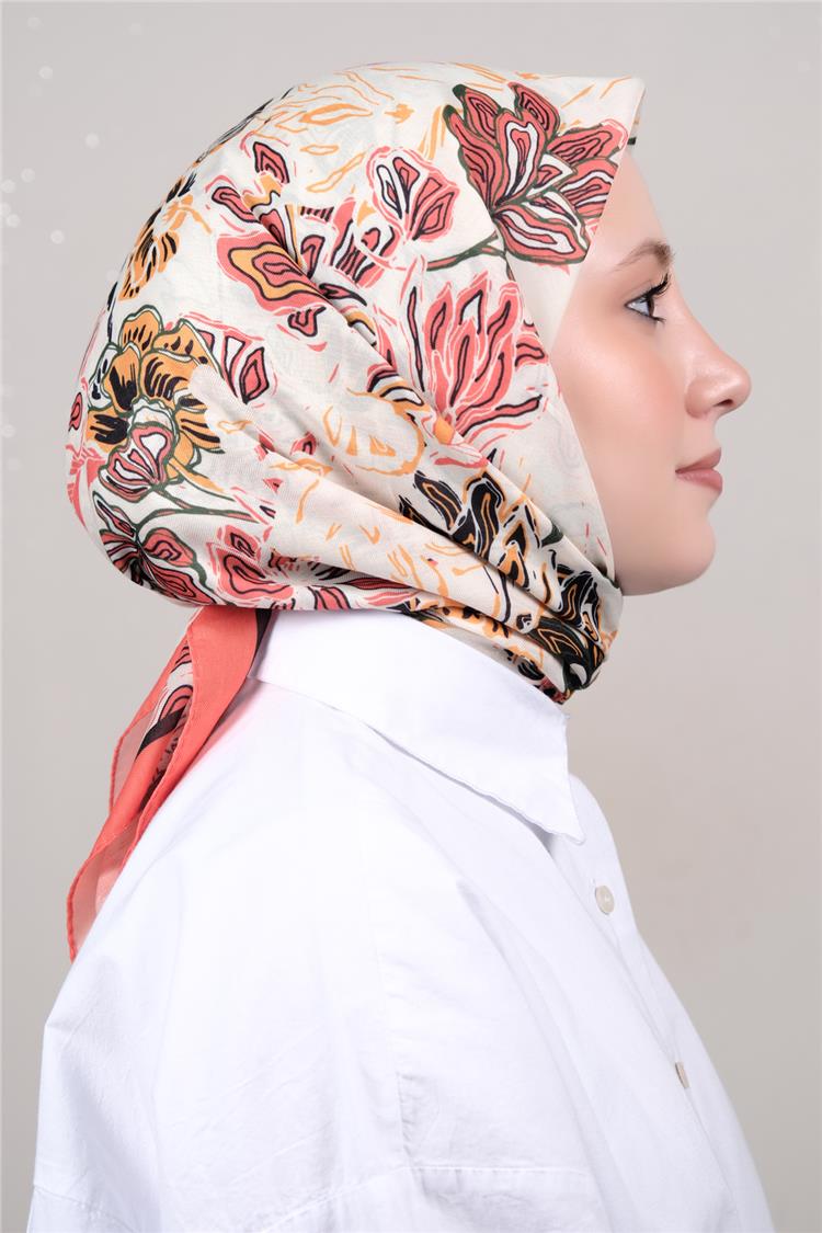 Silk Life Soft Pamuk Eşarp 4306-7