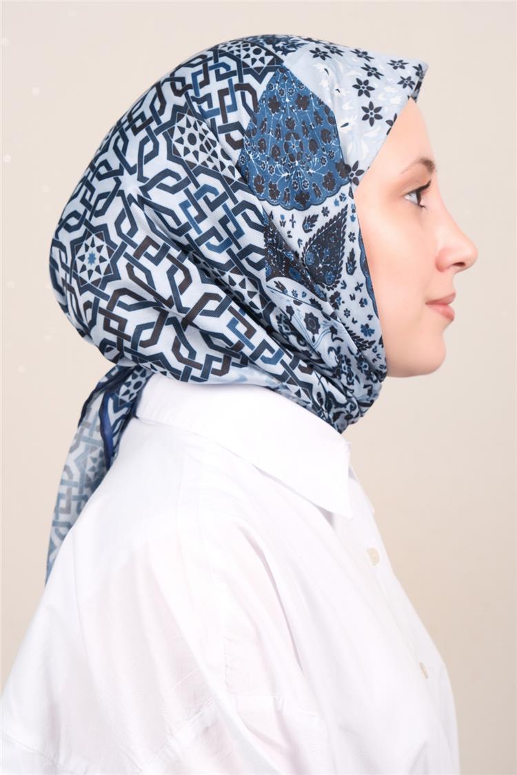 Silk Life Soft Pamuk Eşarp 4310-6