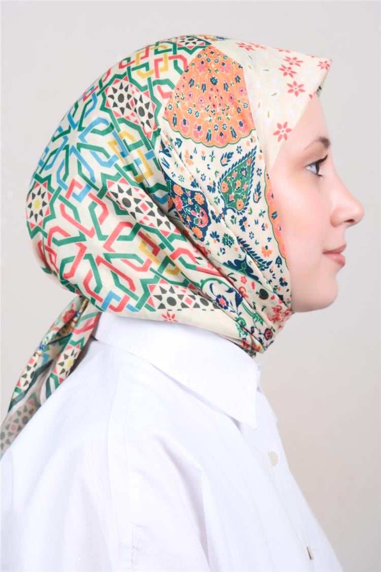 Silk Life Soft Pamuk Eşarp 4310-7