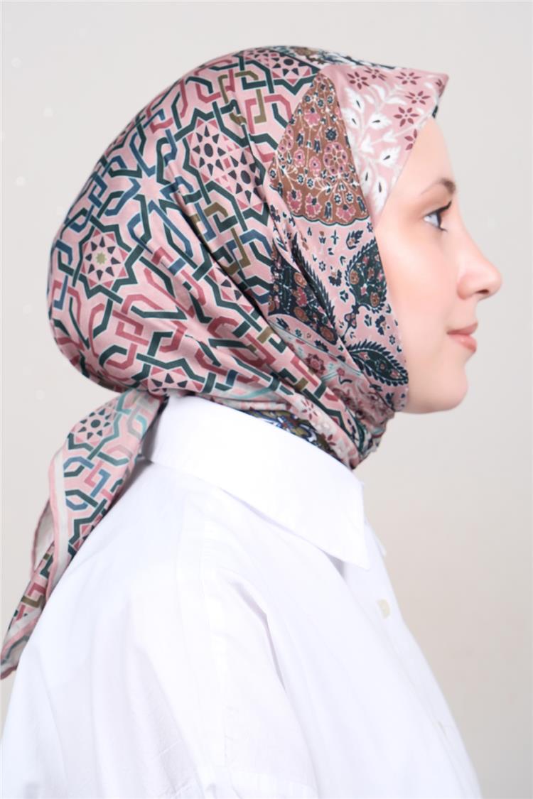 Silk Life Soft Pamuk Eşarp 4310-8