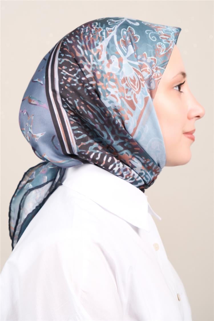 Silk Life Soft Pamuk Eşarp 4312-7