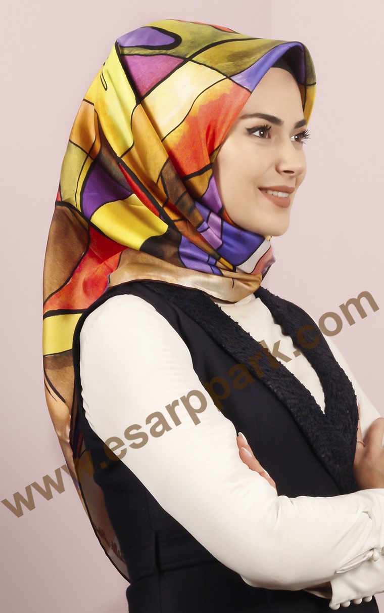 Silkhome İndirimli İpek Eşarp 14016-6