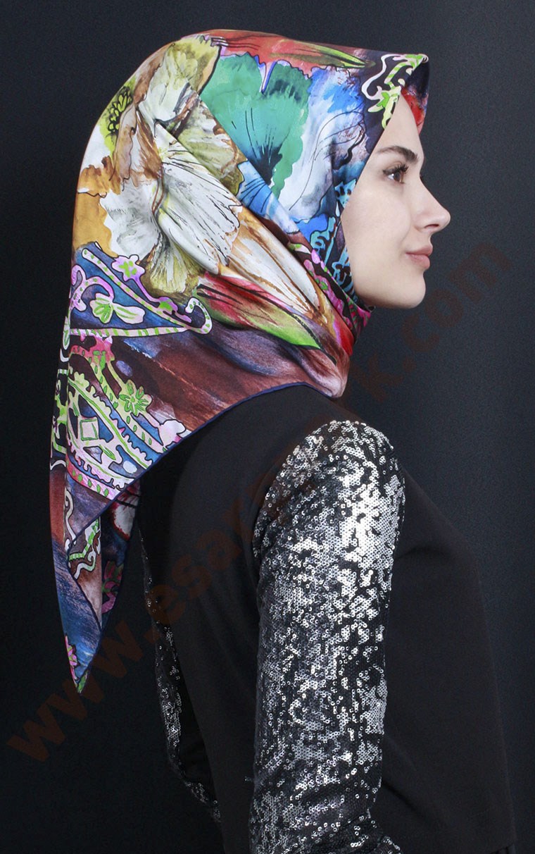 Silkhome İndirimli İpek Eşarp 15045-3