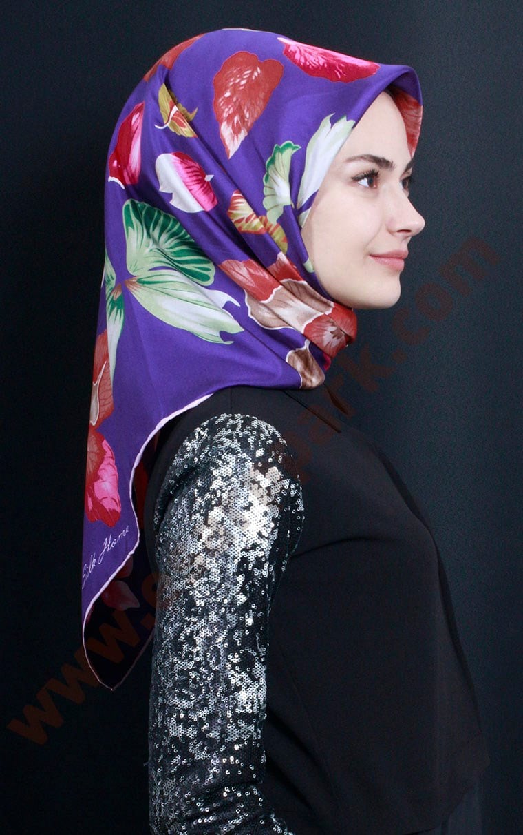 Silkhome İndirimli İpek Eşarp 1521-4