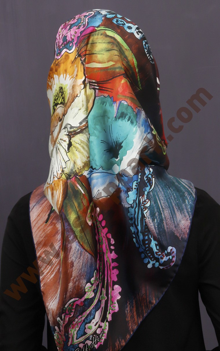 Silkhome İpek Eşarp 15037-7
