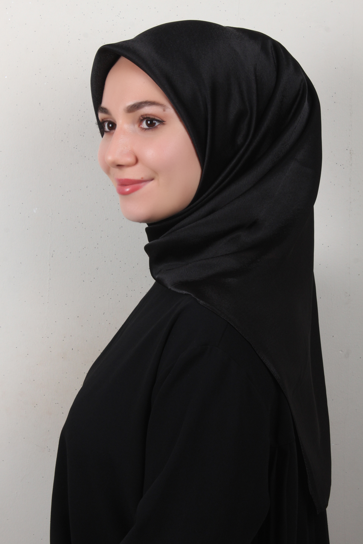 Silver Janjan Eşarp 4104-3 Siyah