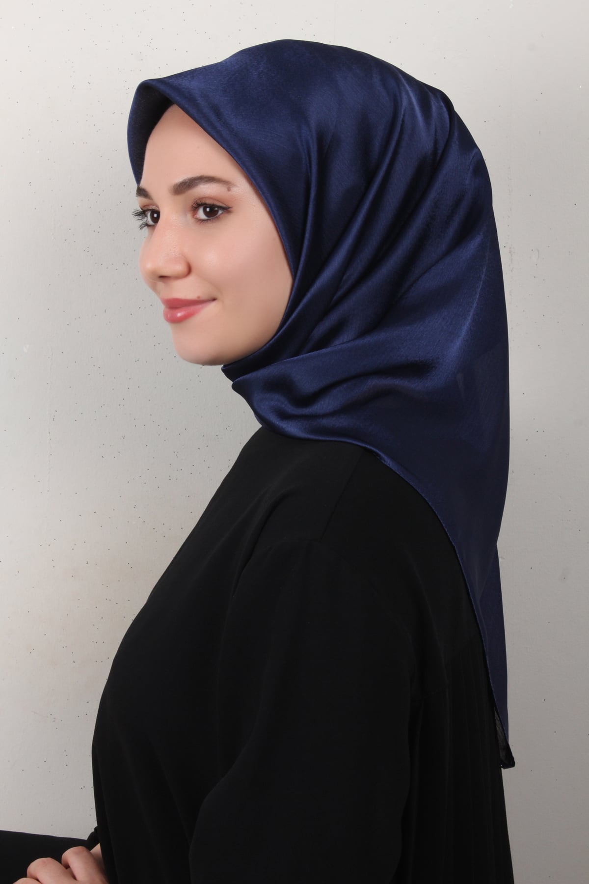 Silver Janjan Eşarp 4104-9 Lacivert