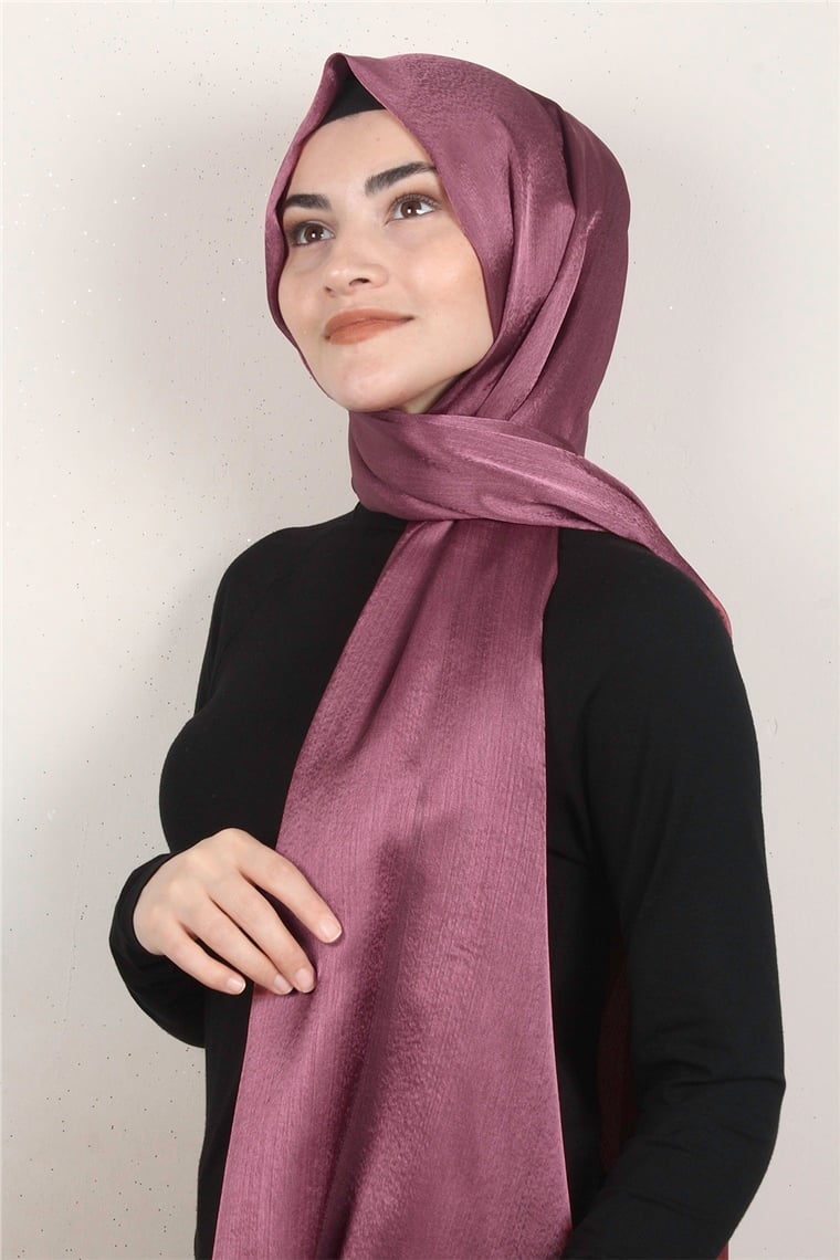 Silver Janjan Şal 2729-3 Gül Kurusu